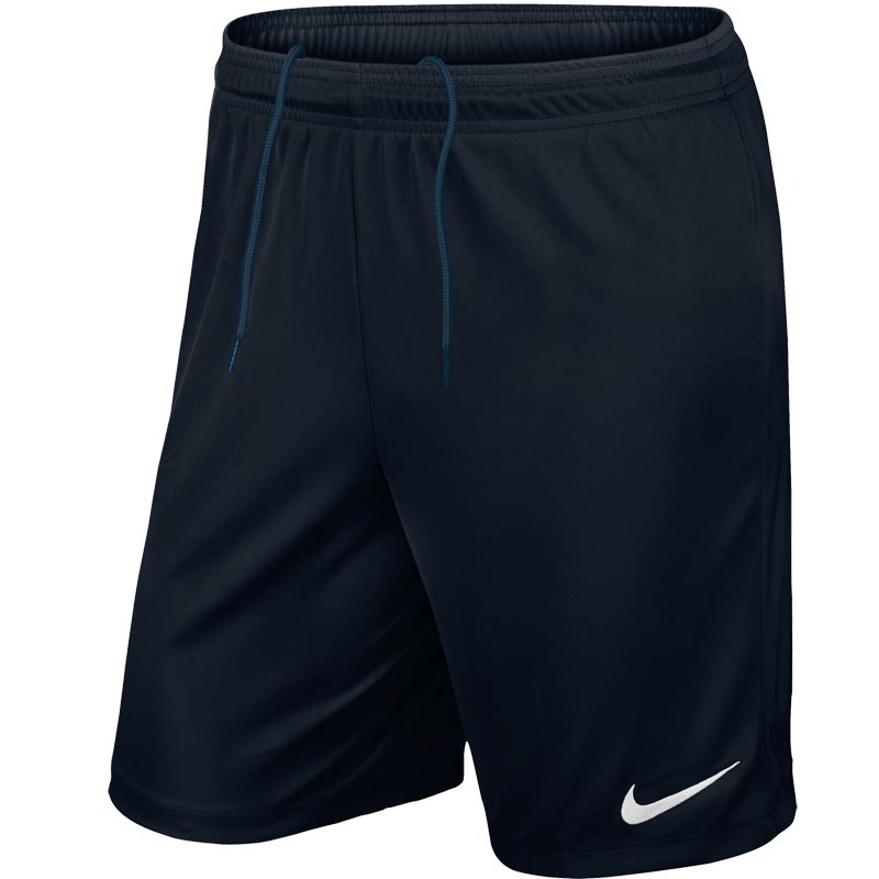 Nike Park II Knit Junior Football Shorts Black