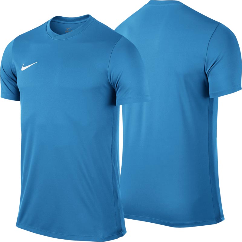 Nike Park VI Short Sleeve Senior Football Shirt University Blue