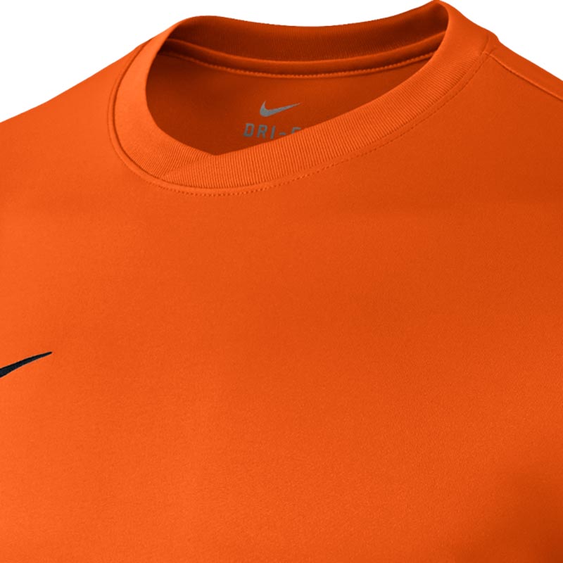 Nike Park VI Short Sleeve Junior Football Shirt Safety Orange