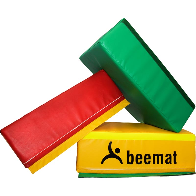Beemat Gymnastic Three Section Large Foam Vaulting Box 