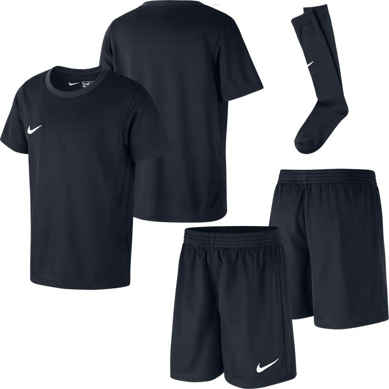 Nike Park Little Kids Football Kit Set Black