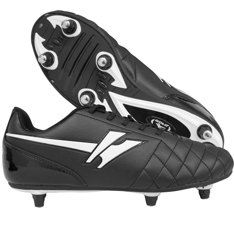 black football boots studs
