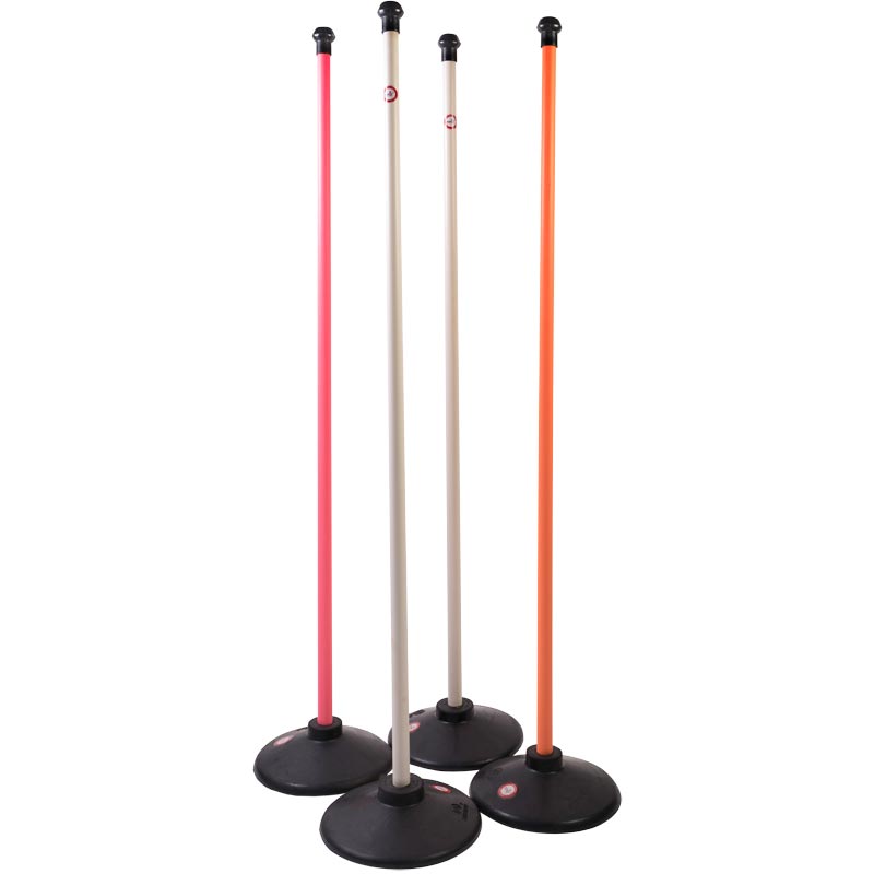 Aresson Coloured Plastic Rounders Post and Base Pack