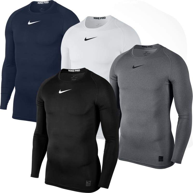 nike compression top long sleeve