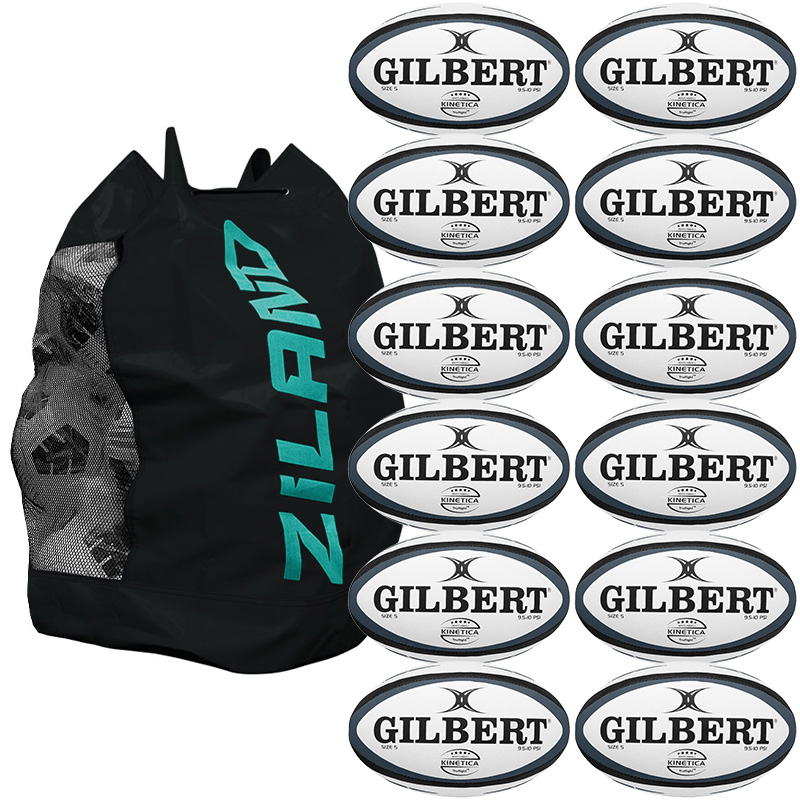 Ballon De Rugby Gilbert Kinetica Match - Le Ballon Officiel Pour Tes Matchs
