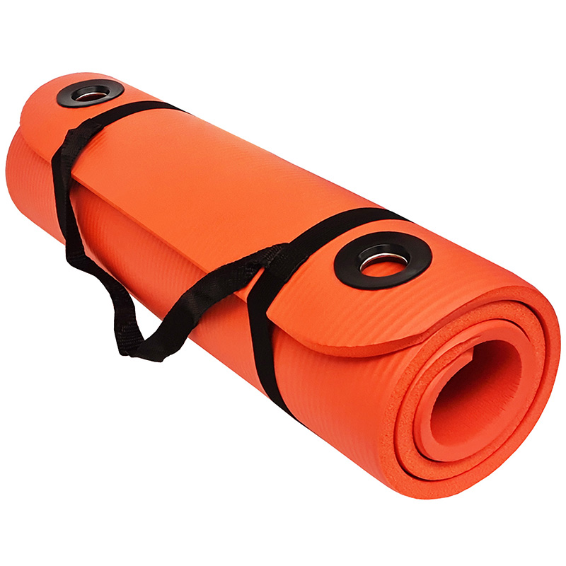 Beemat 15mm Thick Exercise Mat with Eyelets 1.2m