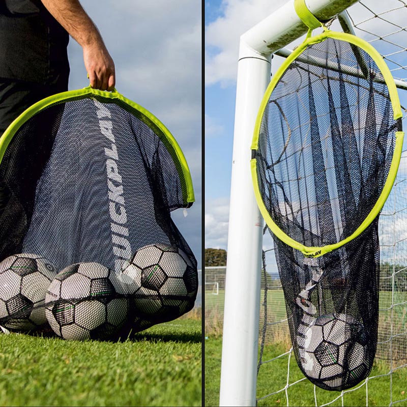 QuickPlay Target Sax 2in1 Soccer Target Net and Soccer Ball Bag Multi-Sport Target Net and Equipment Bag 
