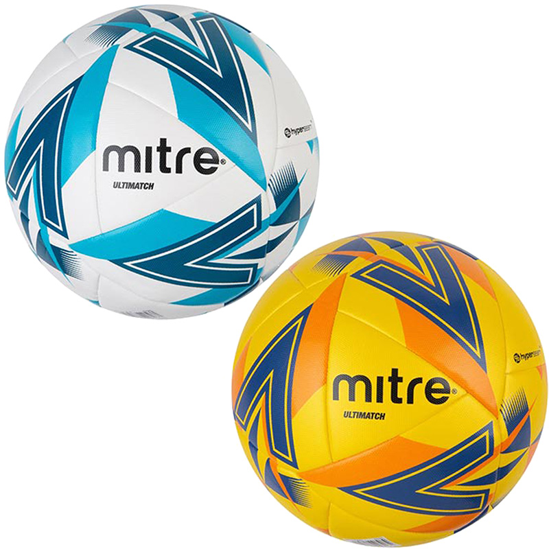Brand New 10 x Mitre Impel Blue Footballs 4 & 5 Sizes 3 