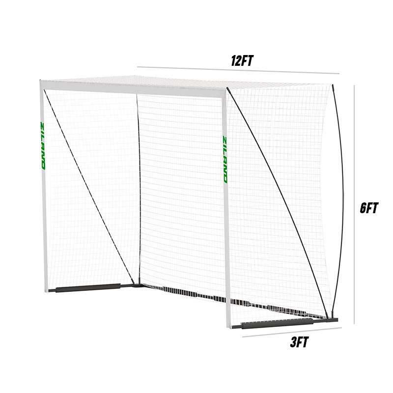 Ziland Academy-Flexi Pop Up Football Goal 12ft x 6ft