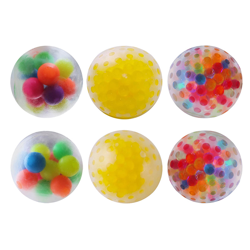 First Play Assorted Bead Balls 6 Pack