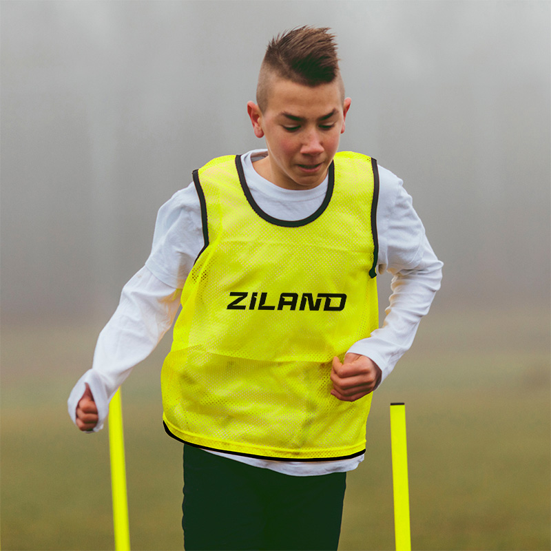 Ziland Academy Training Football Bibs | 10 Pack