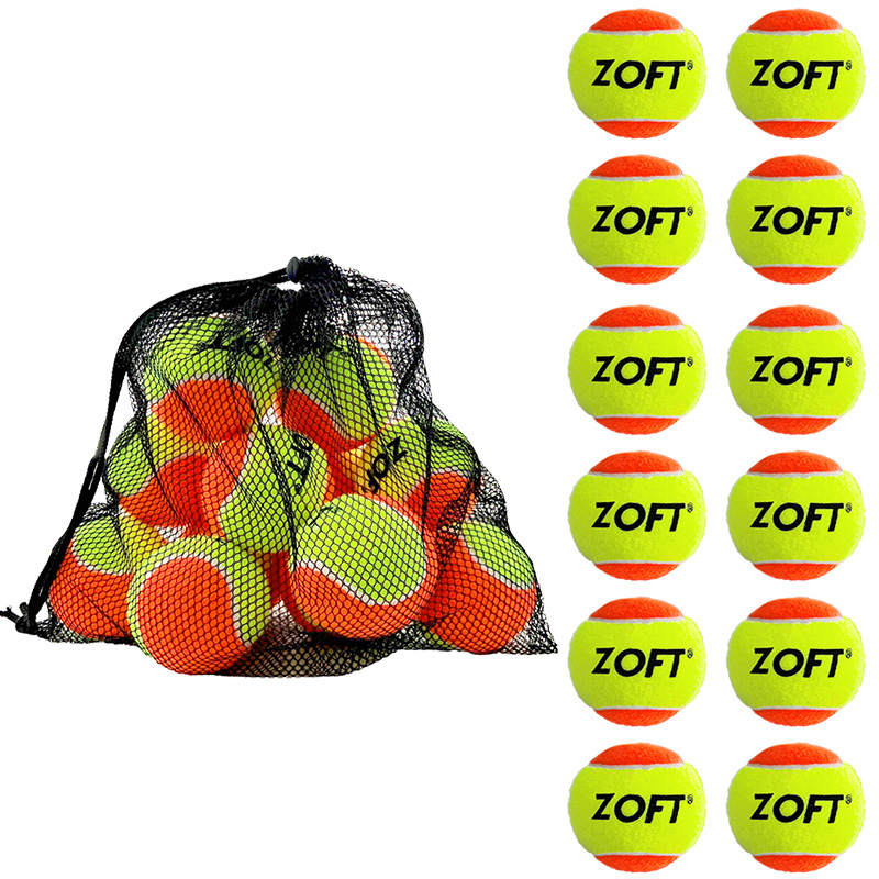 Zoft Stage 2 Mini Tennis Ball 12 Pack