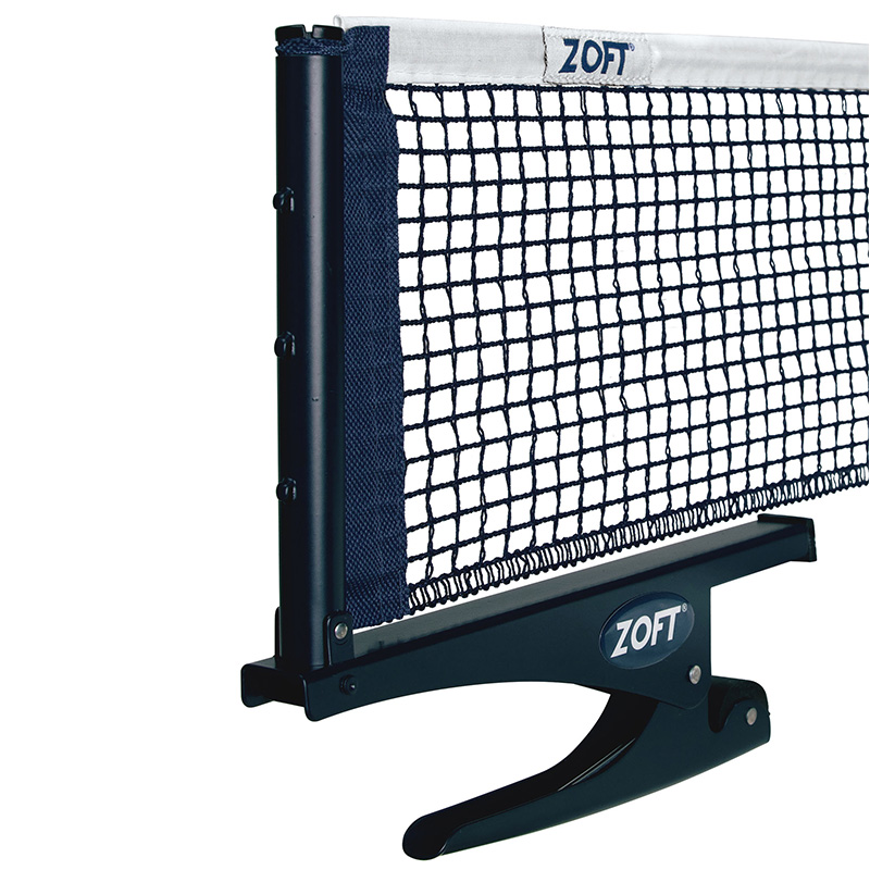 Zoft Clip Table Tennis Net and Post Set