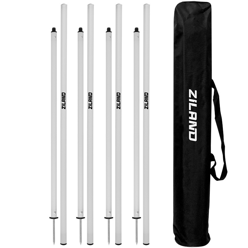 Ziland Foldable Corner Pole Set