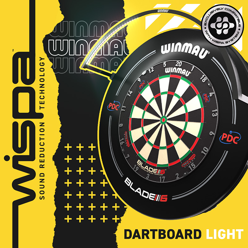 Winmau Wispa 120° Dartboard Light