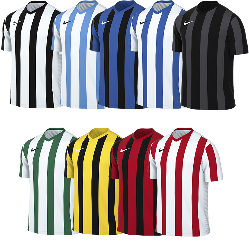 Nike Striped Division V Jersey Short Sleeve Senior Football Shirt