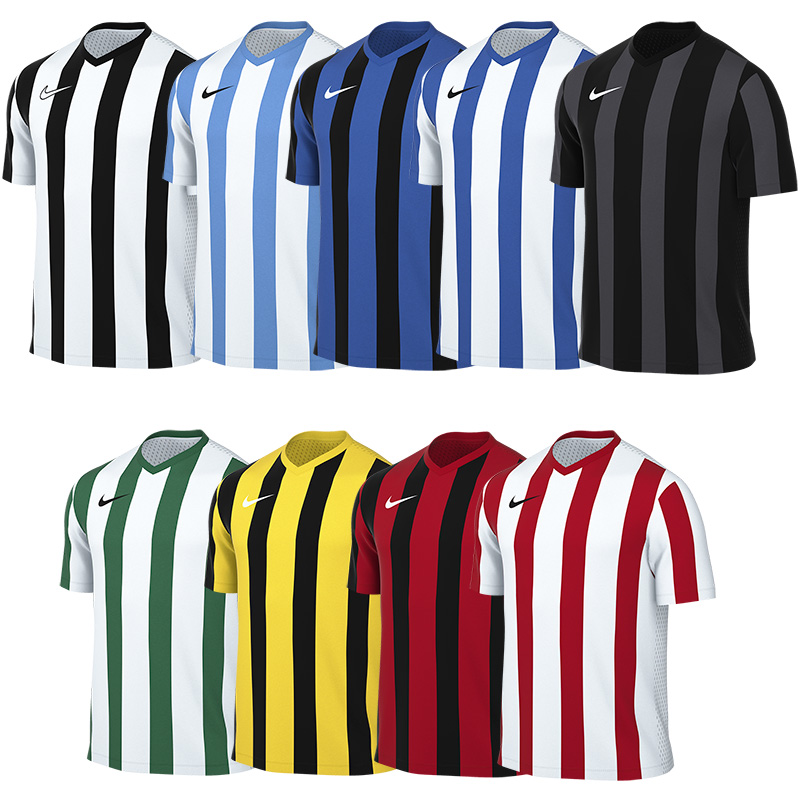 Nike Striped Division V Jersey Short Sleeve Senior Football Shirt