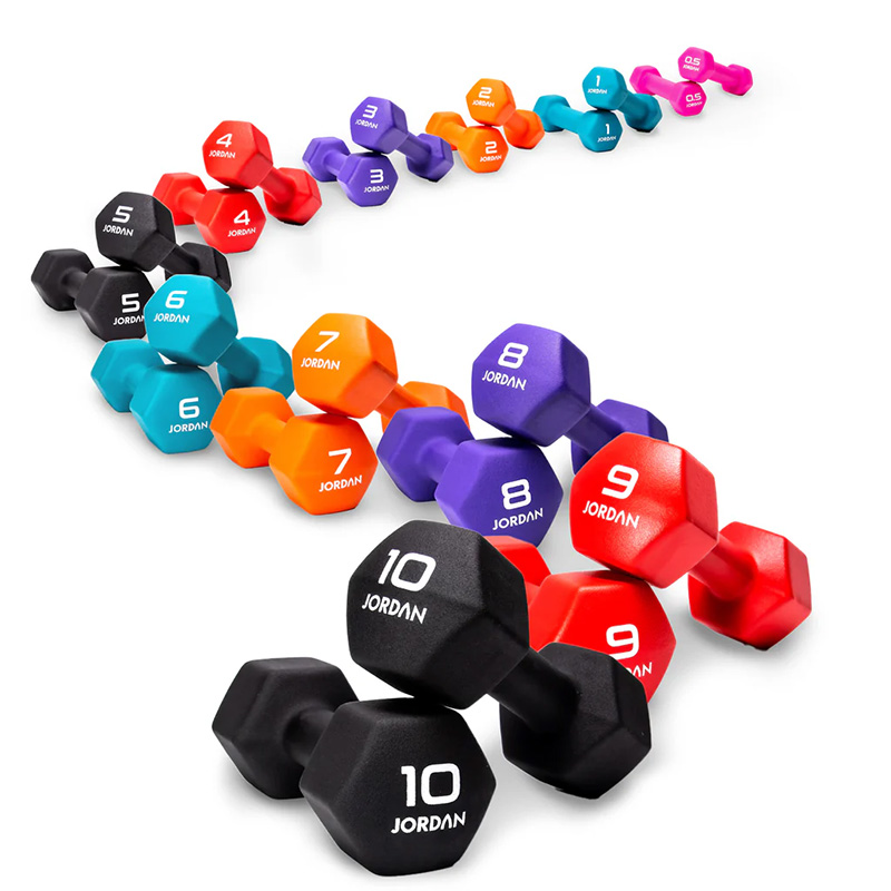 Jordan Hex Studio Dumbells Neoprene