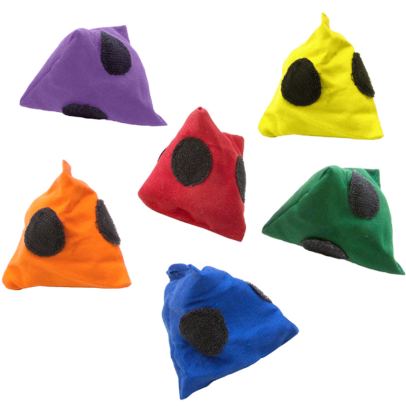 First Play Pyramid Bean Bags Assorted