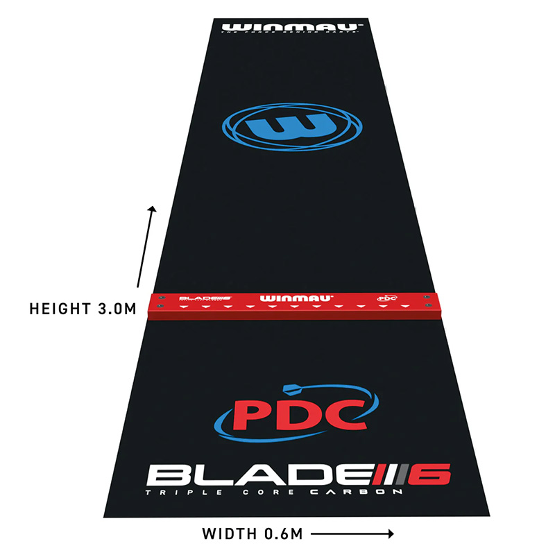 Winmau Precision Dart Mat + Oche